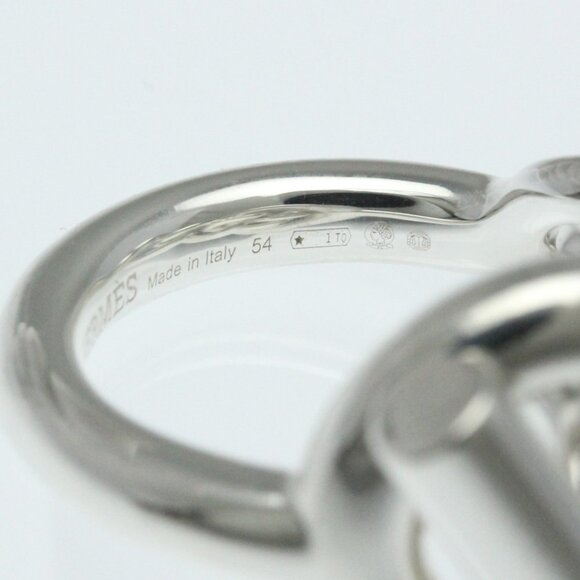 HERMES Silver Ring - Picture 9 of 11